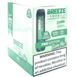 BREEZE PRO ZERO NIC- SPEARMINT (GUM MINT) 10CT