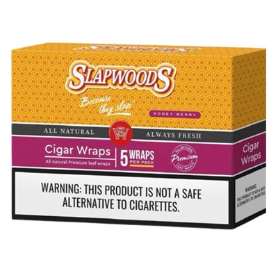 SLAPWOODS WRAP HONEY BERRY 5 / 10CT