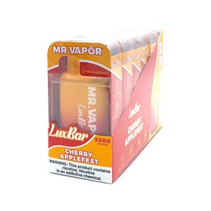 MR VAPOR LUXBAR CHERRY APPLEFEST 6CT