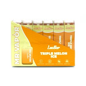 MR VAPOR LUXBAR TRIPLE MELON ICE 6CT