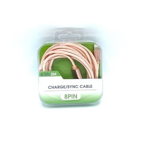PHONE CHARGER IPHONE FAST CABLE 12CT