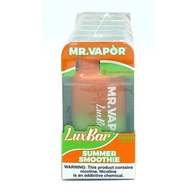 MR VAPOR LUXBAR SUMMER SMOOTHIE 6CT