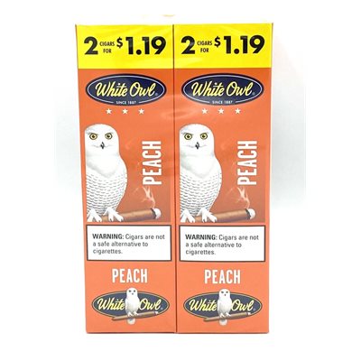 WHITE OWL FF PEACH 2PK / 1.19