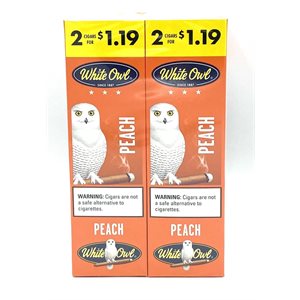 WHITE OWL FF PEACH 2PK / 1.19