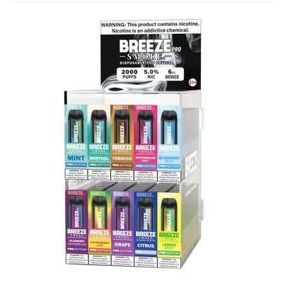 BREEZE PRO ASSORTED #4 DISPLAY 10CT