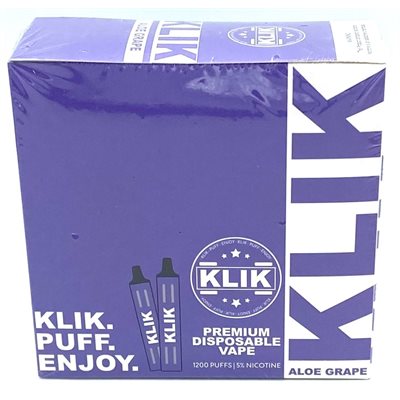 KLIK ALOE GRAPE 10CT