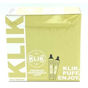 KLIK MILK BANANA 10CT