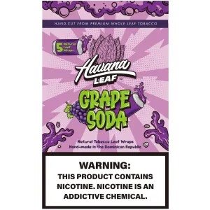 HAVANA LEAF GRAPE SODA 8 / 5CT