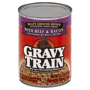 GRAVY TRAIN BEEF & BACON 13.2OZ / 12CT