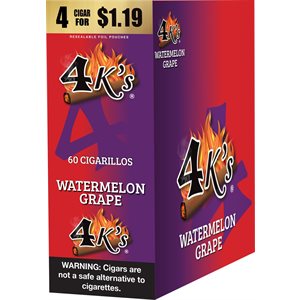 4 KINGS WATERMELON GRAPE 4 / 1.19 15CT