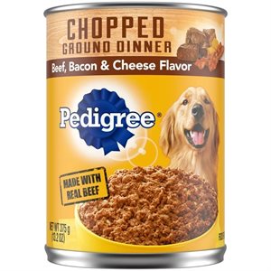 PEDIGREE CAN CHOPPED BEEF / BAC / CHZ 13OZ / 12CT