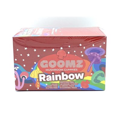 GOOMZ MUSHROOM GUMMIES RAINBOW 10CT