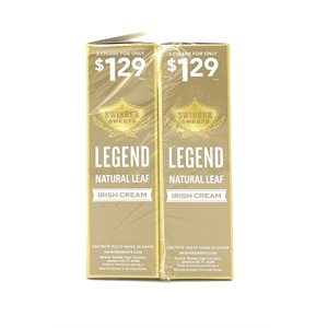 SWISHER LEGEND LEAF IRISH CREAM 30CT 2PK / 1.29