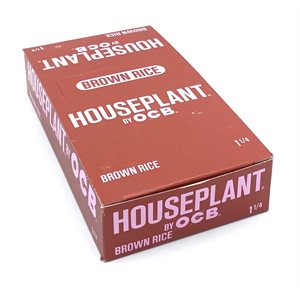 HOUSEPLANT OCB BROWN RICE PAPER 1 1 / 4 24CT