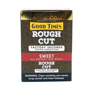 GOOD TIMES ROUGH CUT SWEET LEAF 25CT 4 / 3.00