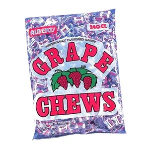 FRUIT CHEWS GRAPE 240CT