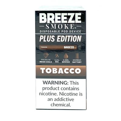 BREEZE PLUS MESH COIL TOBACCO 10CT