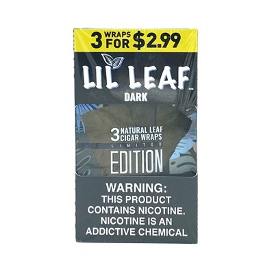 LIL LEAF DARK $2.99 3 / 10CT