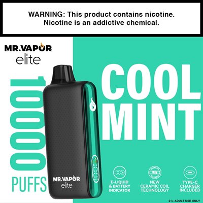 MR VAPOR ELITE COOL MINT 5CT