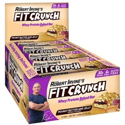 FIT CRUNCH BAR PB & JELLY 12CT