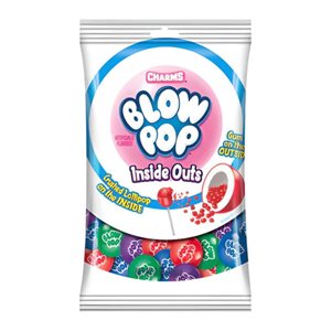 BLOW POP PEG INSIDE OUTS GUMBALLS 7OZ