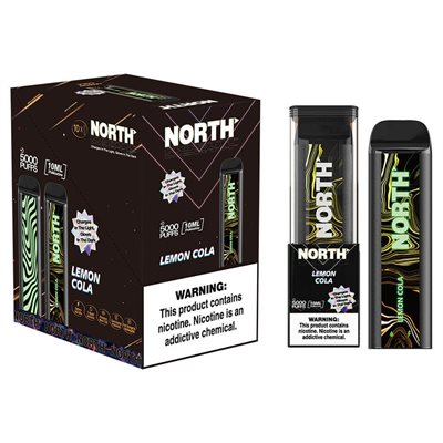 NORTH NIGHT LEMON COLA 5000 PUFF 10CT