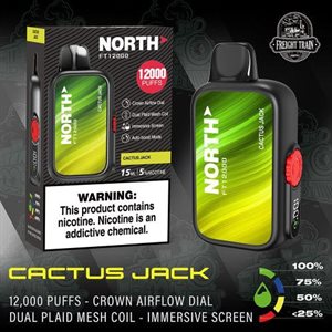 NORTH CACTUS JACK 12000 PUFF 10CT