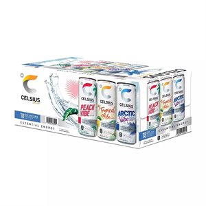 CELSIUS VARIETY PACK 18CT