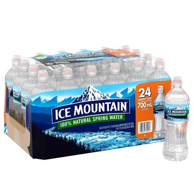 ICE MOUNTAIN WATER SPORTS CAP 23.7OZ / 24CT
