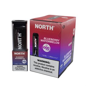 NORTH BLUEBERRY WATERMELON 5000 PUFF 10CT