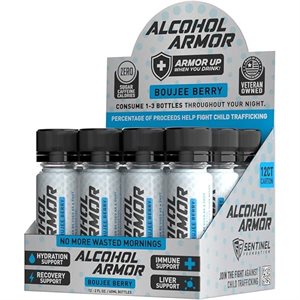 ALCOHOL ARMOR BOUJEE BERRY 12CT