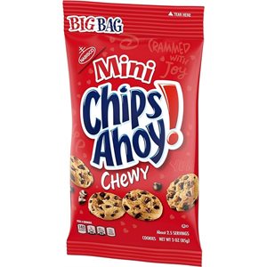 NABISCO PEG MINI CHIPS AHOY CHEWY 3OZ EA