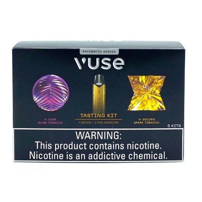 VUSE ALTO PRISMATIC GLOW / GOLD TOB TASTING KIT 5CT