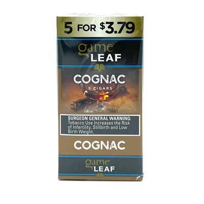 GV LEAF GAME COGNAC 5 / 8CT $3.79