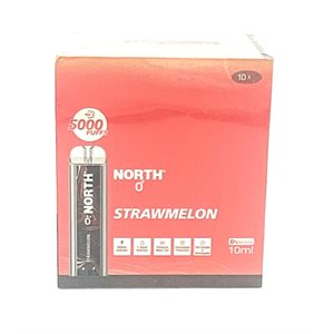 NORTH ZERO STRAWMELON 5000 PUFF 10CT