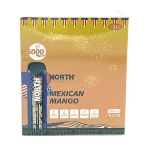 NORTH PATRIOTIC MEXICO MANGO 5000 PUFF 10CT