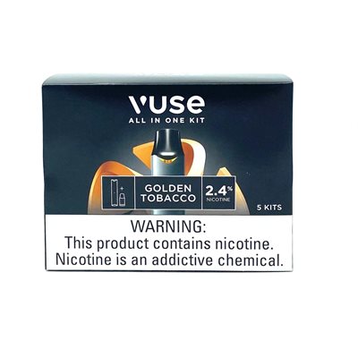 VUSE ALTO GOLDEN TOBACCO 2.4 ALL IN ONE KIT 5CT