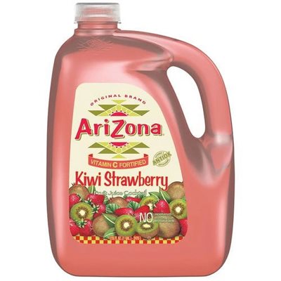 ARIZONA ICED TEA KIWI / STRAW 1 GALLON / 4CT