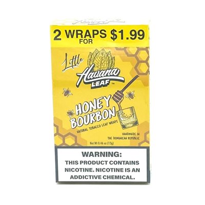 HAVANA LEAF HONEY BOURBON $1.99 2PK / 20CT