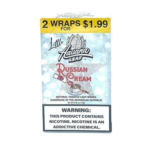 HAVANA LEAF RUSSIAN CREAM $1.99 2PK / 20CT