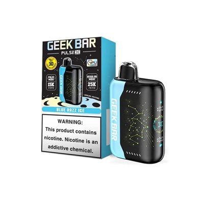 GEEK BAR PULSE X BLUE RAZZ ICE 25K 5CT