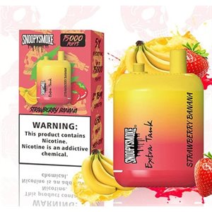 SNOOPY STRAWBERRY BANANA 15000 PUFF 10CT