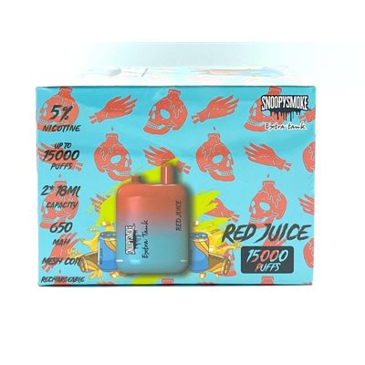 SNOOPY RED JUICE 15000 PUFF 10CT