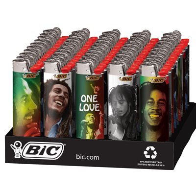 LIGHTER BIC BOB MARLEY 50CT