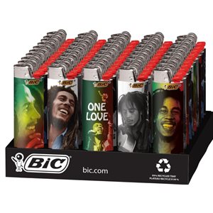 LIGHTER BIC BOB MARLEY 50CT