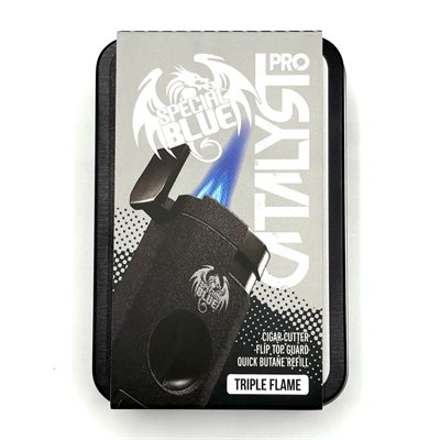 LIGHTER-SPECIAL BLUE CATALYST NOIR BLACK EA