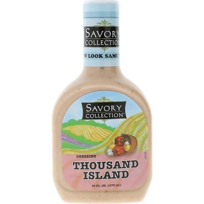 SAVORY 1000 ISLAND DRESSING 16OZ