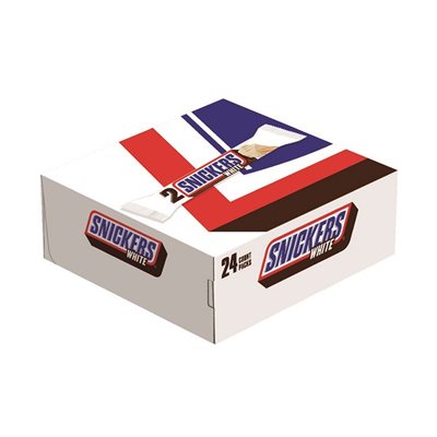 KING SNICKERS WHITE 24CT