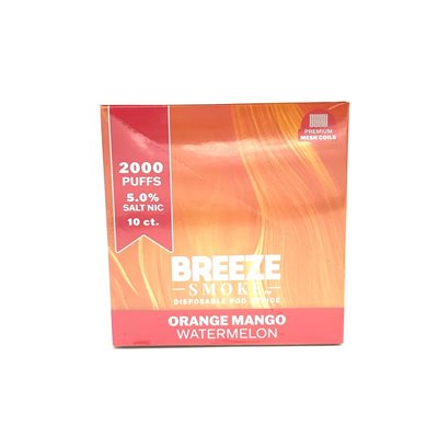 BREEZE PRO ORANGE MANGO WATERMELON 10CT